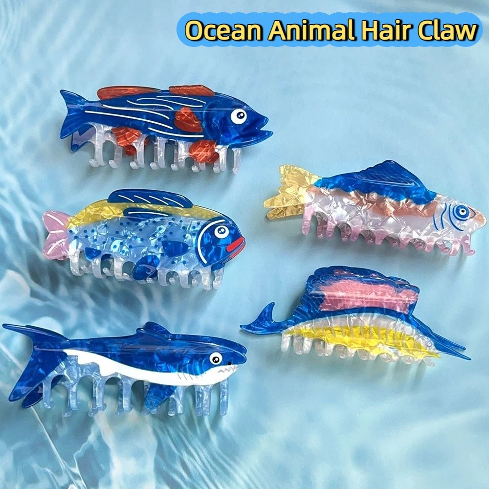 Jepit Rambut Hewan Laut, Jepit - Korean Lifestyle & Kids Boutique ulasan dan harga