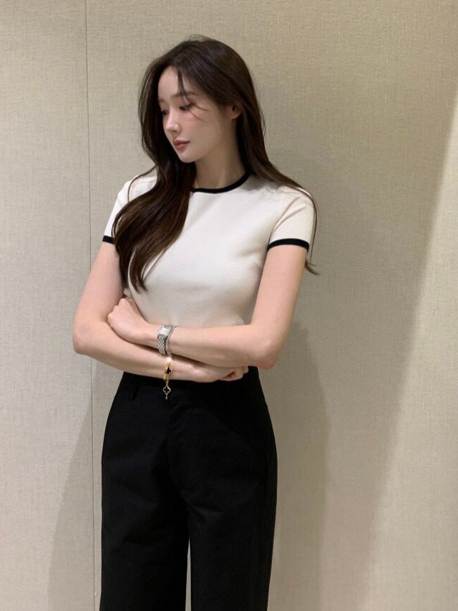 Sweter Rajut Lengan Pendek War - Korean Lifestyle & Kids Boutique ulasan dan harga
